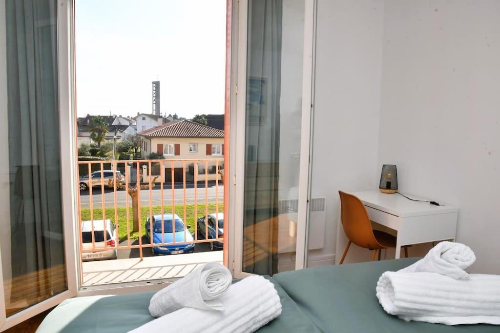 Vue Pyreneenne Elegante Avec 2 Chambres 塔布 外观 照片